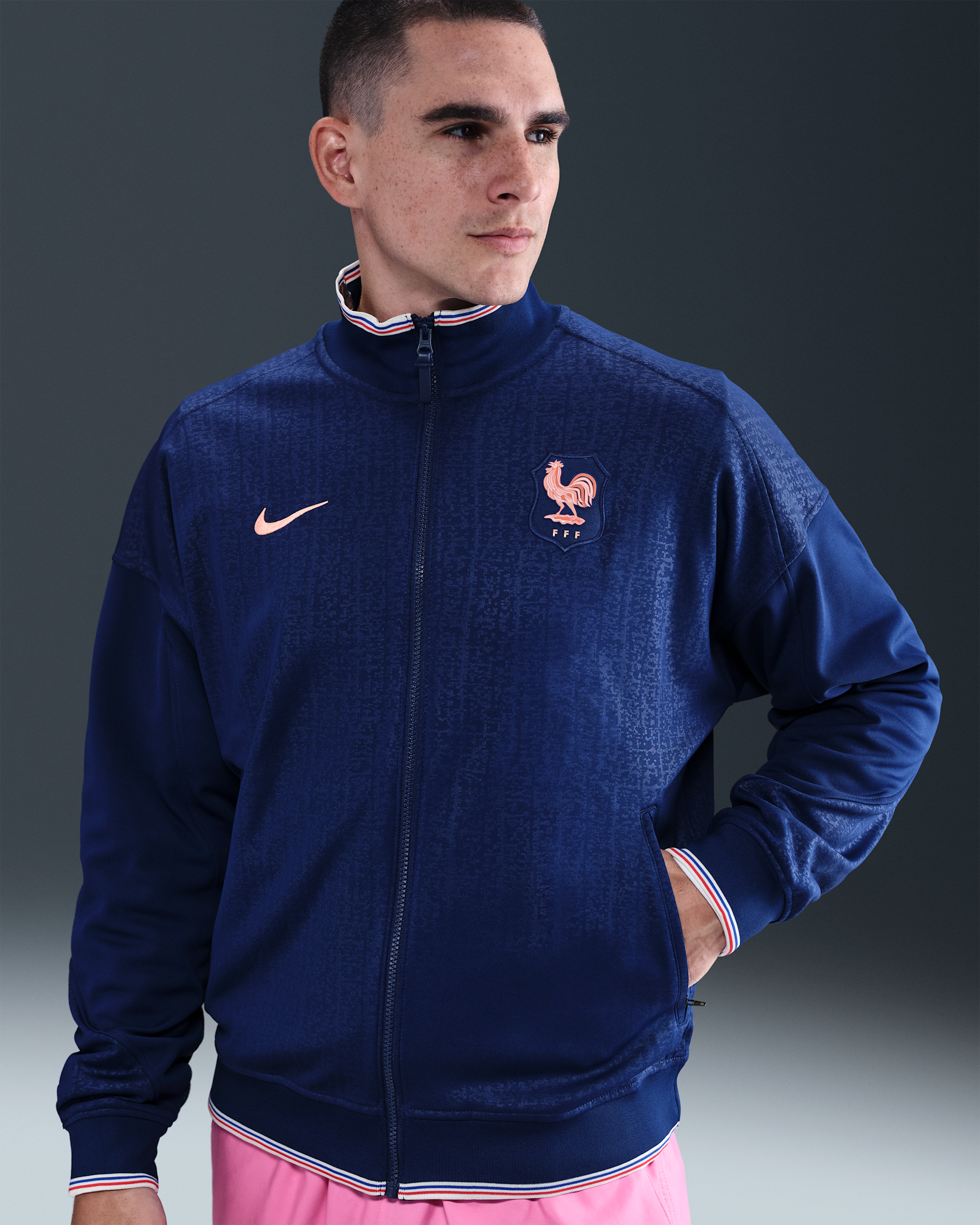 FFF Academy Pro Men's Nike Dri-FIT Soccer Anthem Jacket. Nike.com